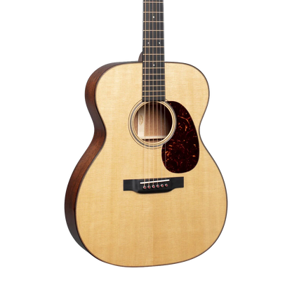 Front of Martin 000-18 Modern Deluxe Natural.