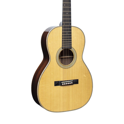 Front of Martin 0012-28 Modern Deluxe Natural.