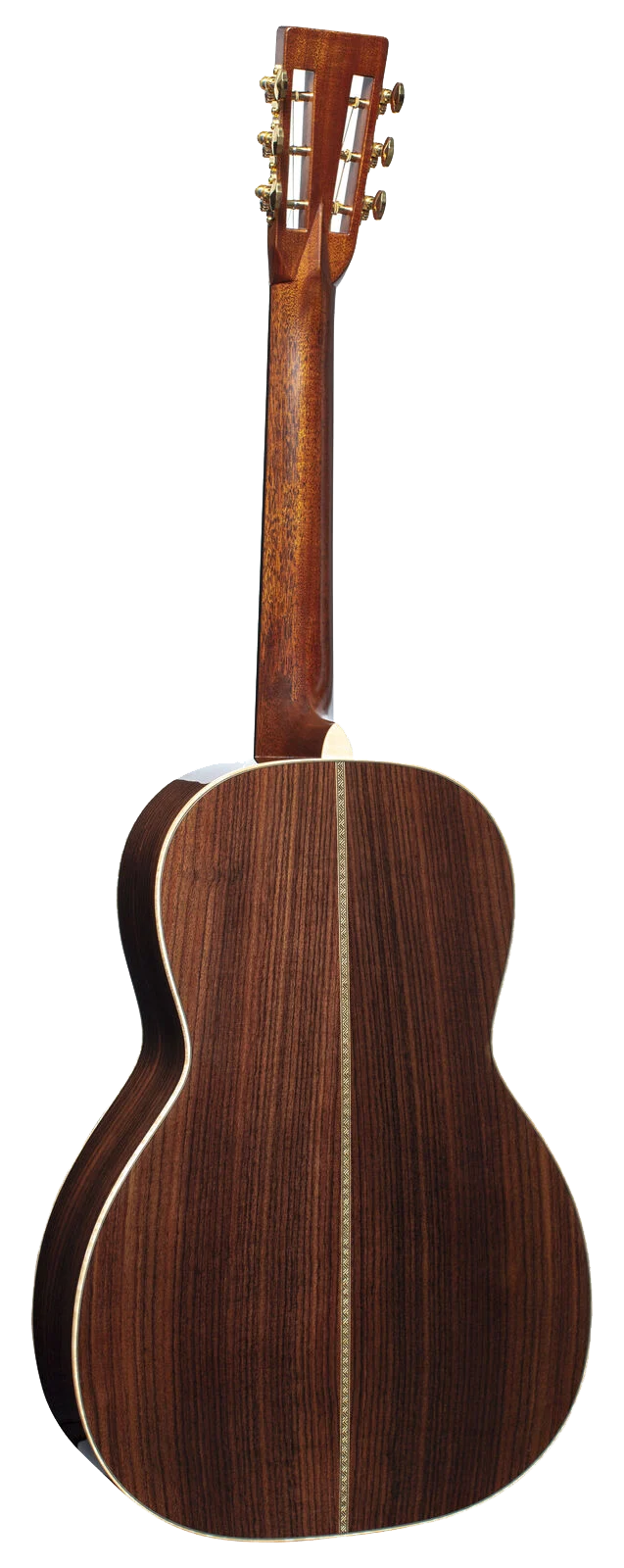 Back of Martin 0012-28 Modern Deluxe Natural.