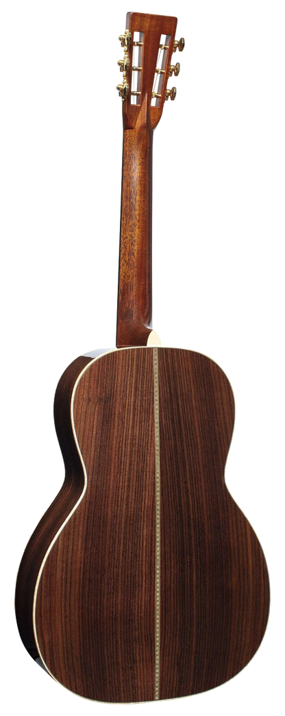 Back of Martin 0012-28 Modern Deluxe Natural.