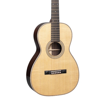 Front of Martin 012-28 Modern Deluxe Natural.