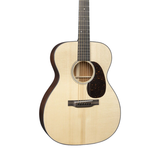 Front of Martin Custom Shop 000-18 Authentic 1937 Natural.