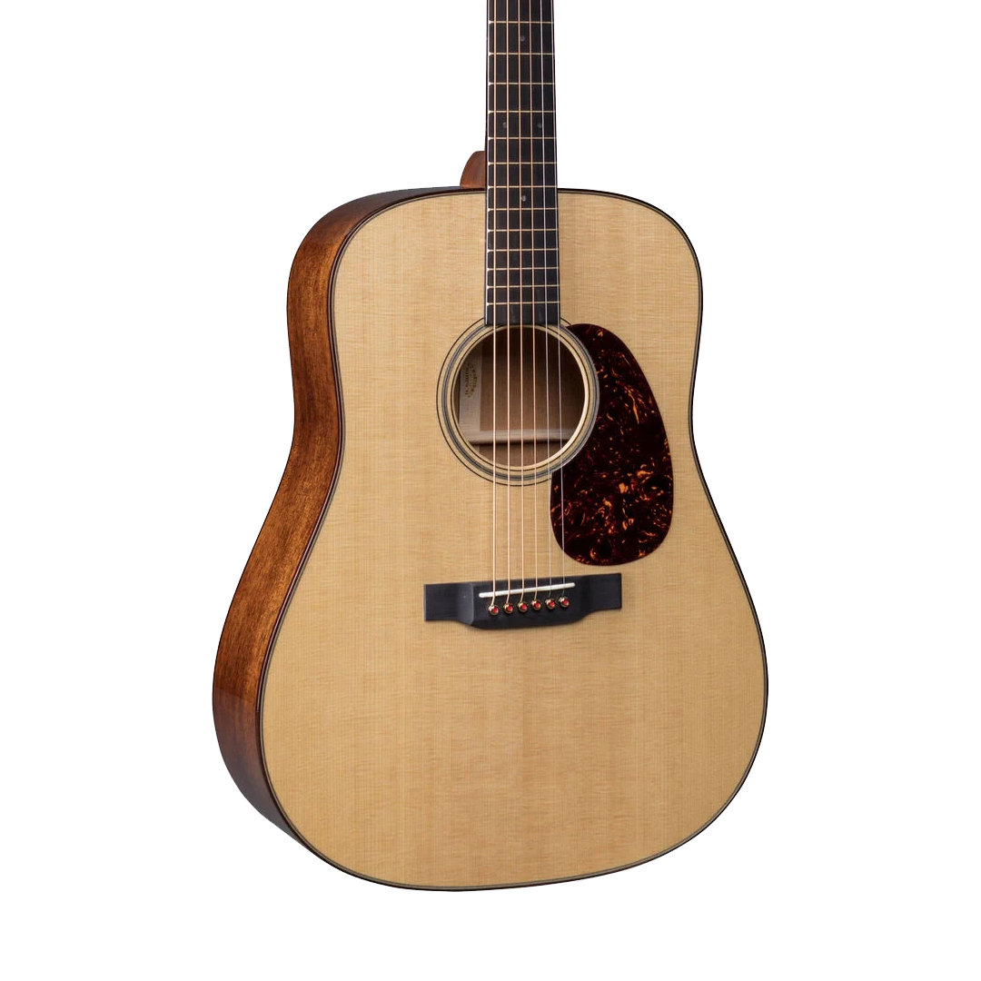 Front of Martin D-18 Modern Deluxe.