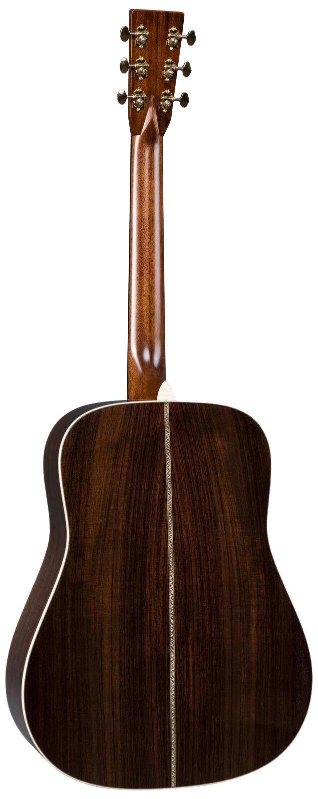 Back of Martin D-28E LRB Modern Deluxe w/LR Baggs.