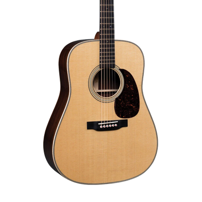 Front of Martin D-28 Modern Deluxe.