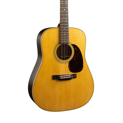 Front of Martin D-28 Satin.