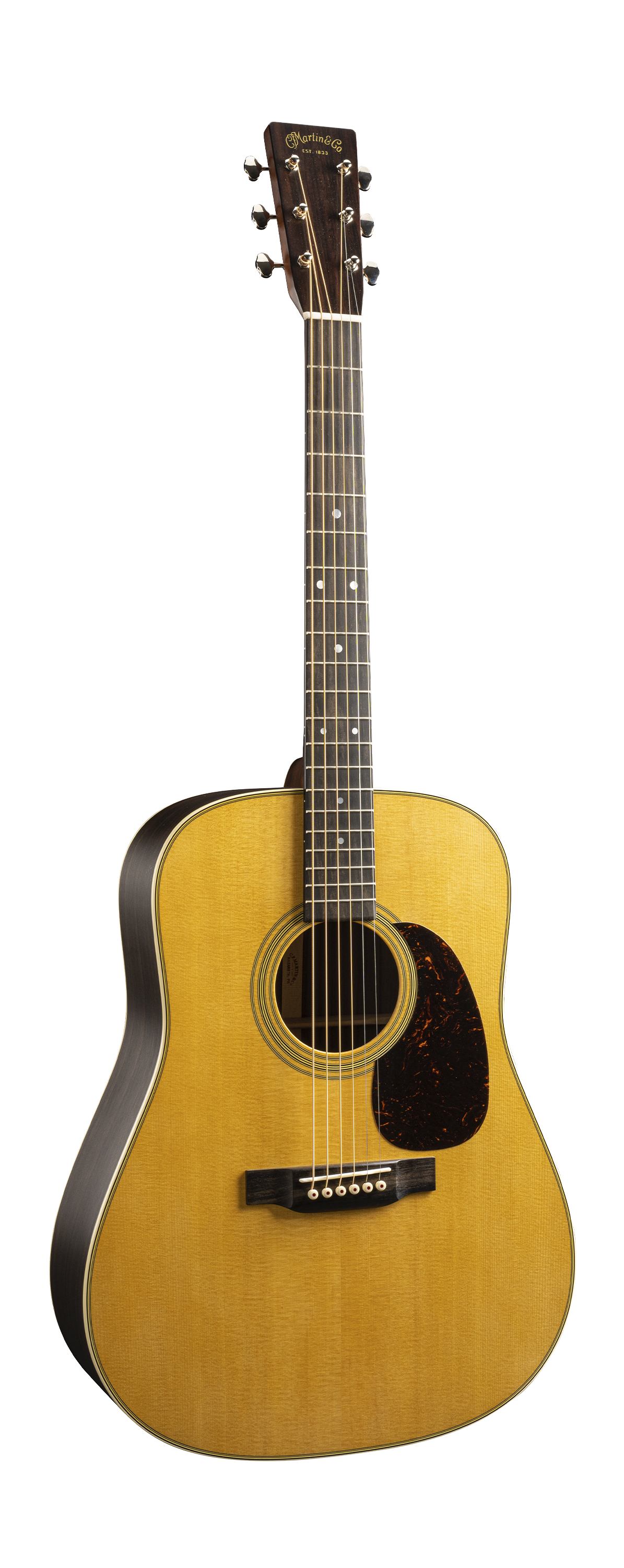 Full frontal of Martin D-28 Satin.