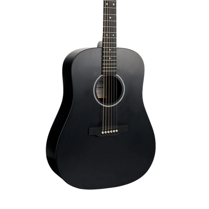 Front of Martin D-X1 Black.