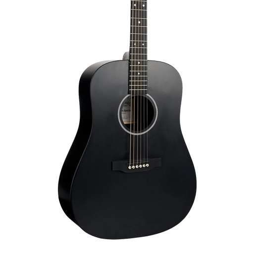 Front of Martin D-X1 Black.
