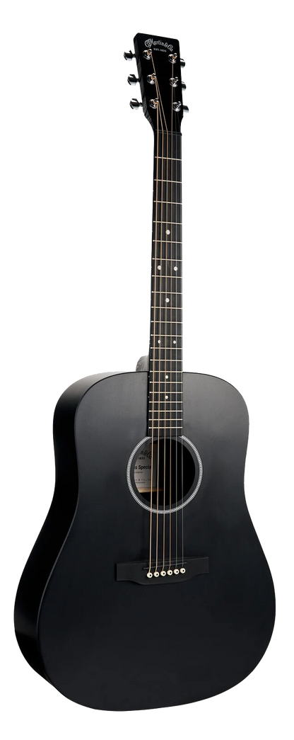 Full frontal of Martin D-X1 Black.