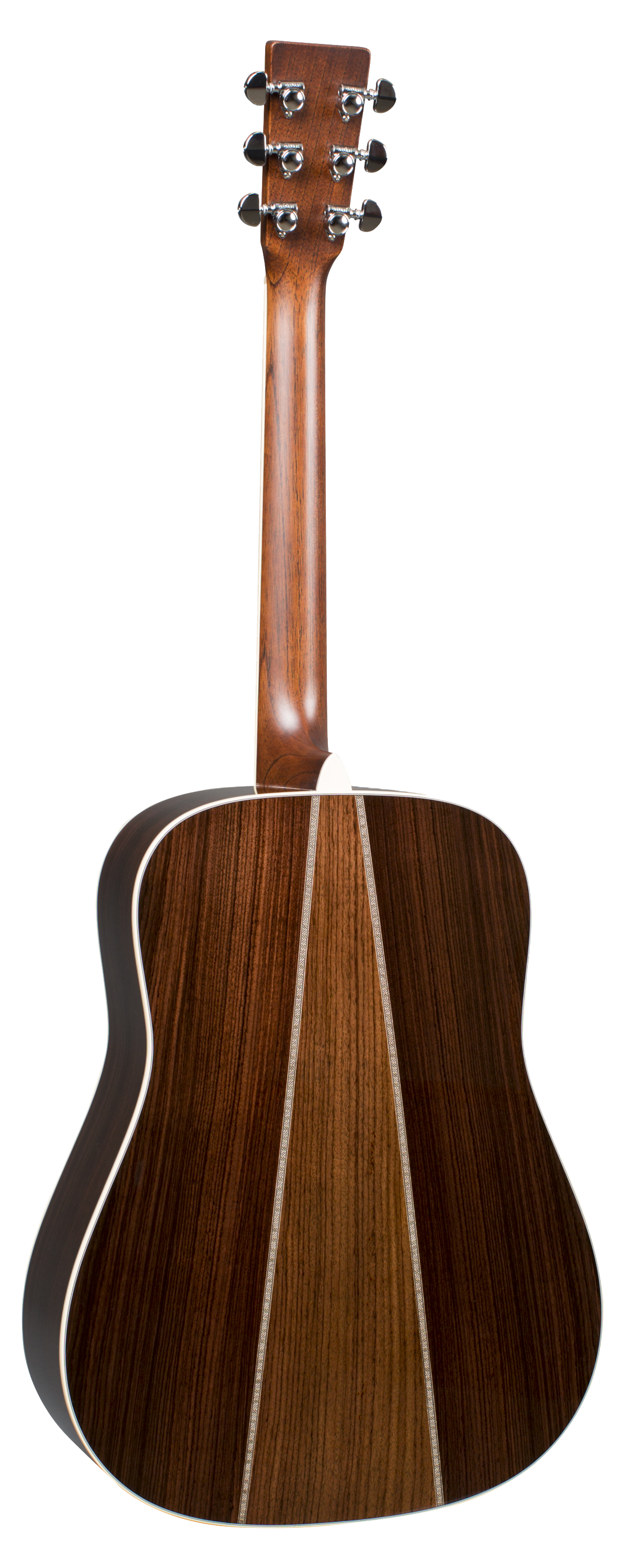 Back of Martin HD-35 Natural.