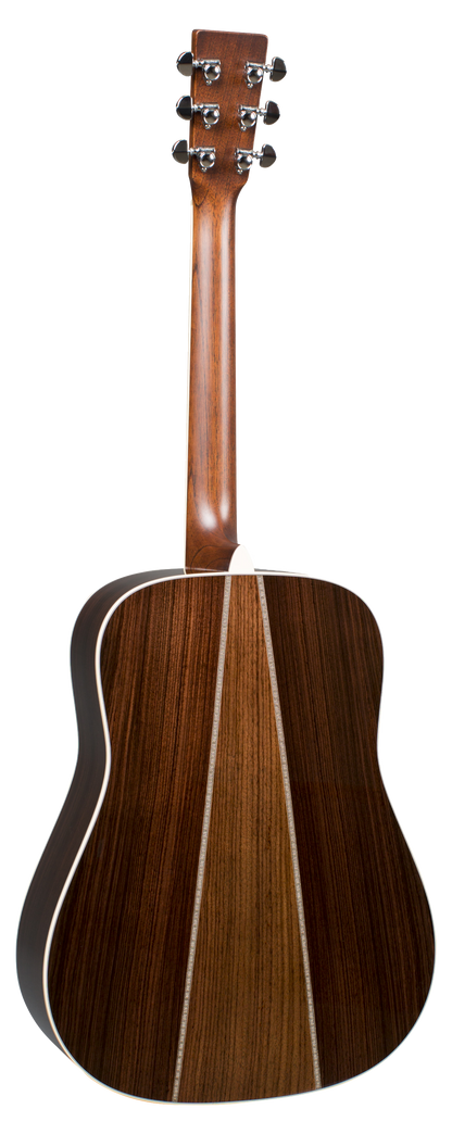 Back of Martin HD-35 Natural.