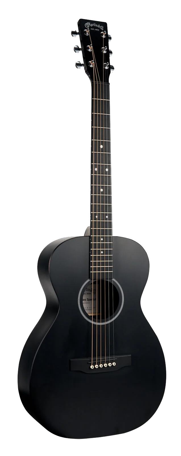 Full frontal of Martin O-X1 0-14 Black.