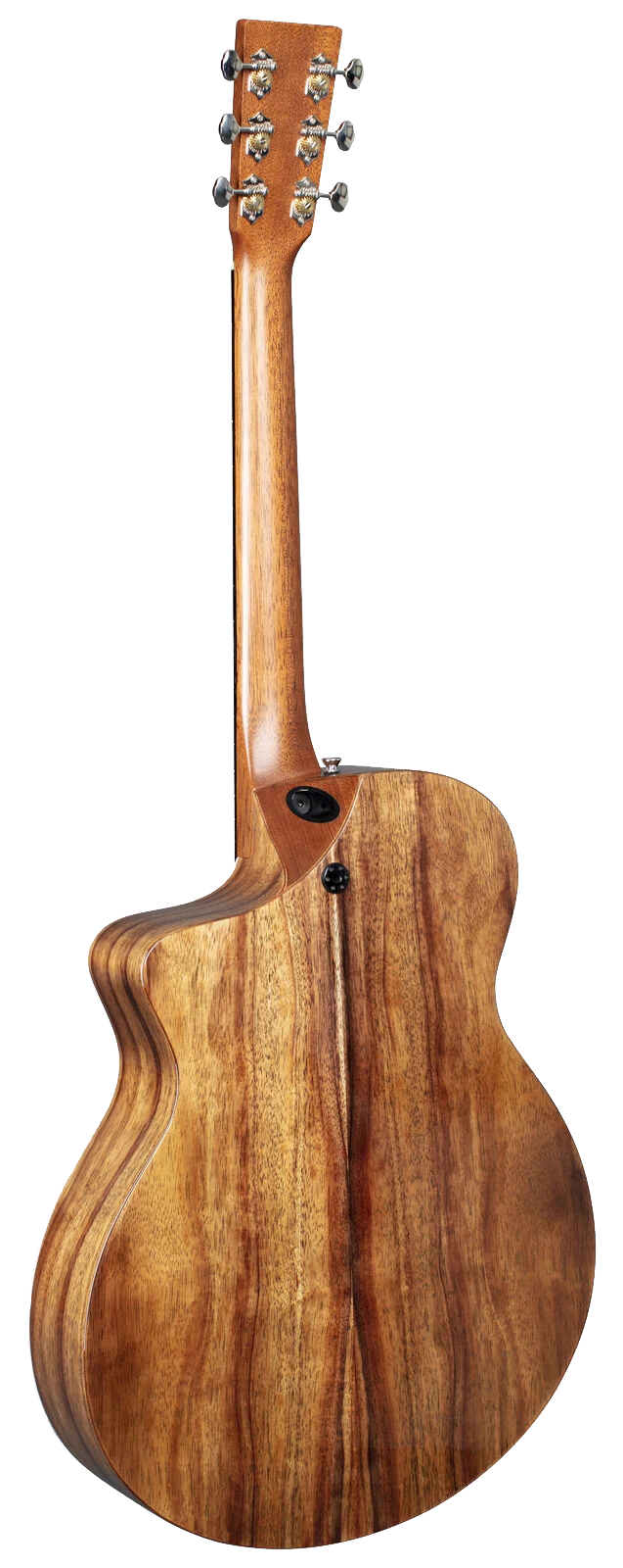 Back of Martin SC-13E Road Series Natural.