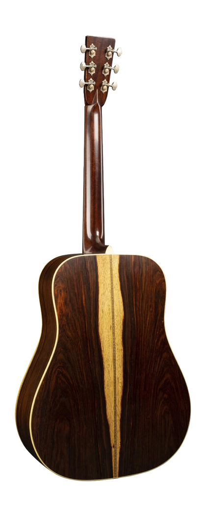 Stock back of Martin D-28 Authentic 1937 VTS Aged.