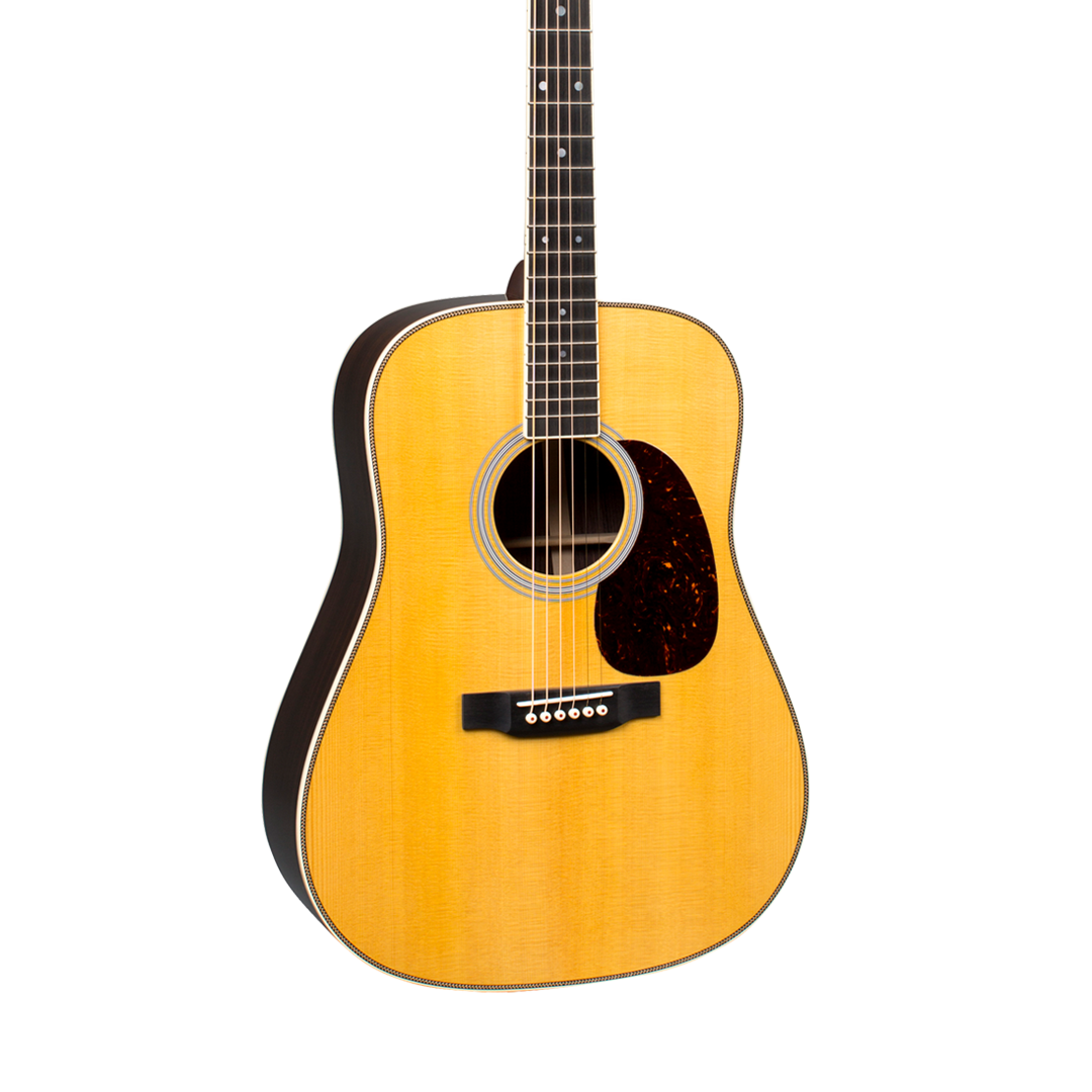 Front of Martin HD-35 Natural.