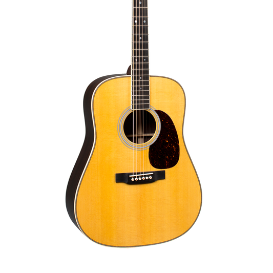 Front of Martin HD-35 Natural.