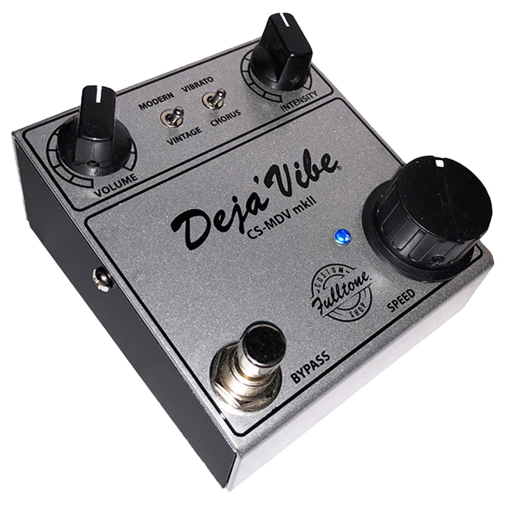 Front view of Fulltone NOS Custom Shop Mini-Deja'Vibe mkII