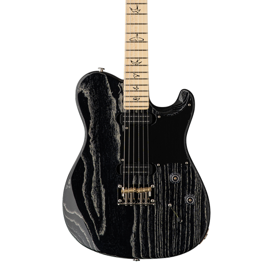 Front of PRS Paul Reed Smith NF53 Black Doghair.