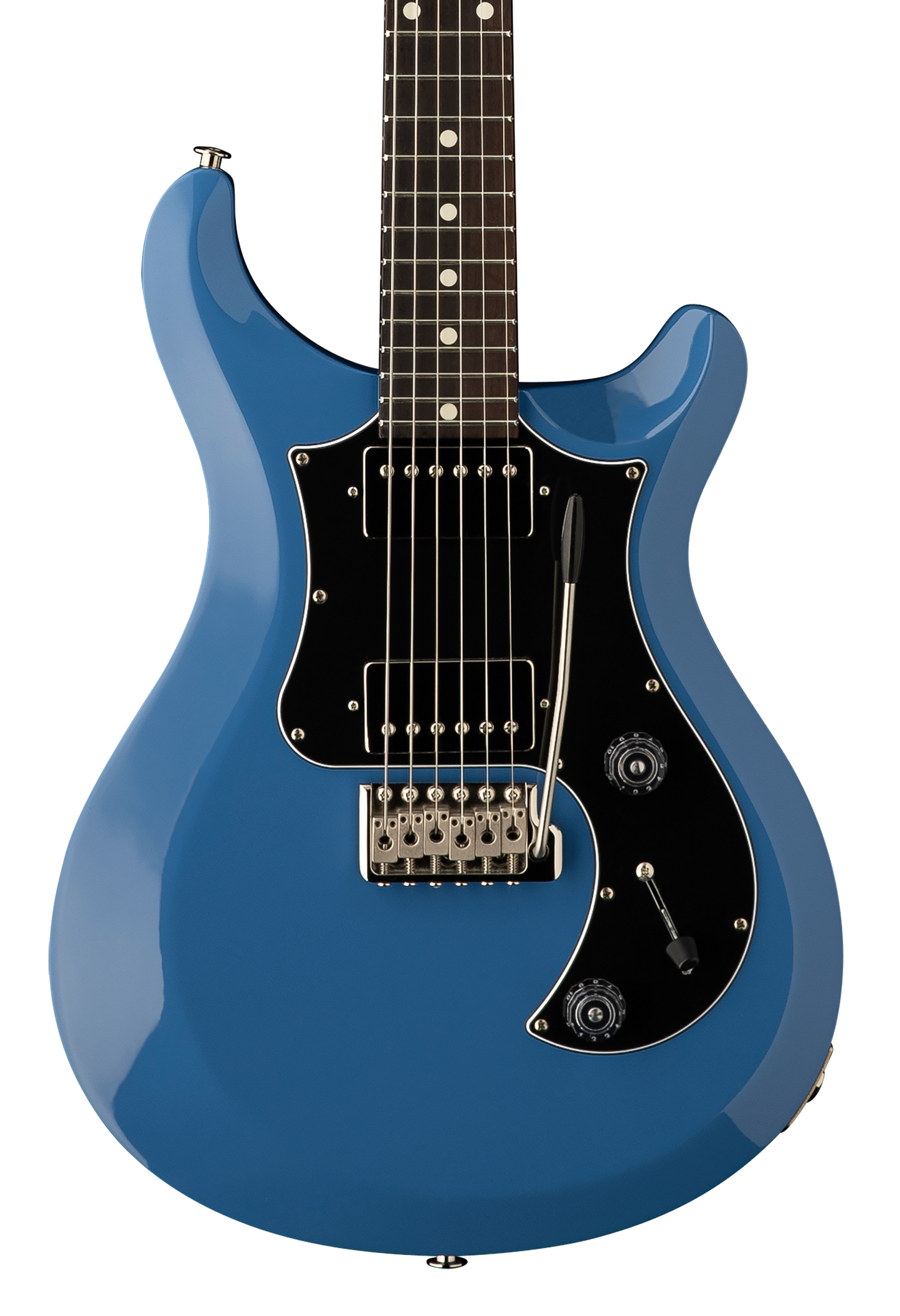 Front of PRS Paul Reed Smith S2 Standard 24 Mahi Blue.