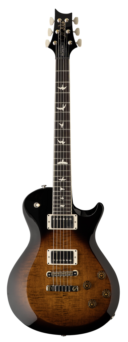 Full frontal of PRS S2 McCarty 594 Singlecut Black Amber.