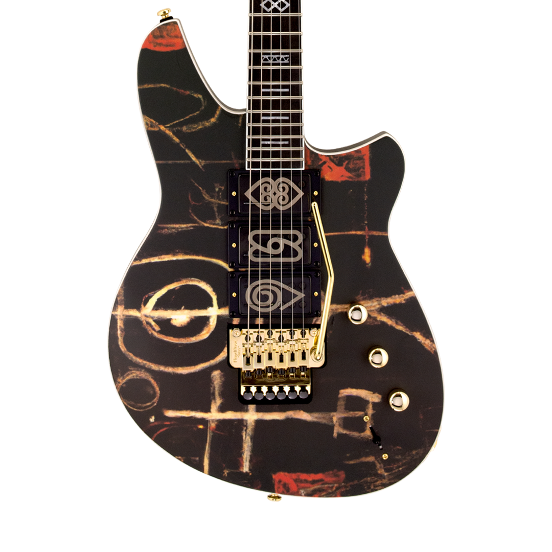 Front of Reverend Vernon Reid Signature Totem Series Shaman.