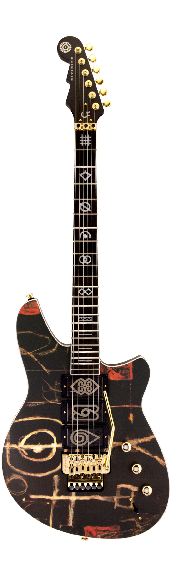 Full frontal of Reverend Vernon Reid Signature Totem Series Shaman.