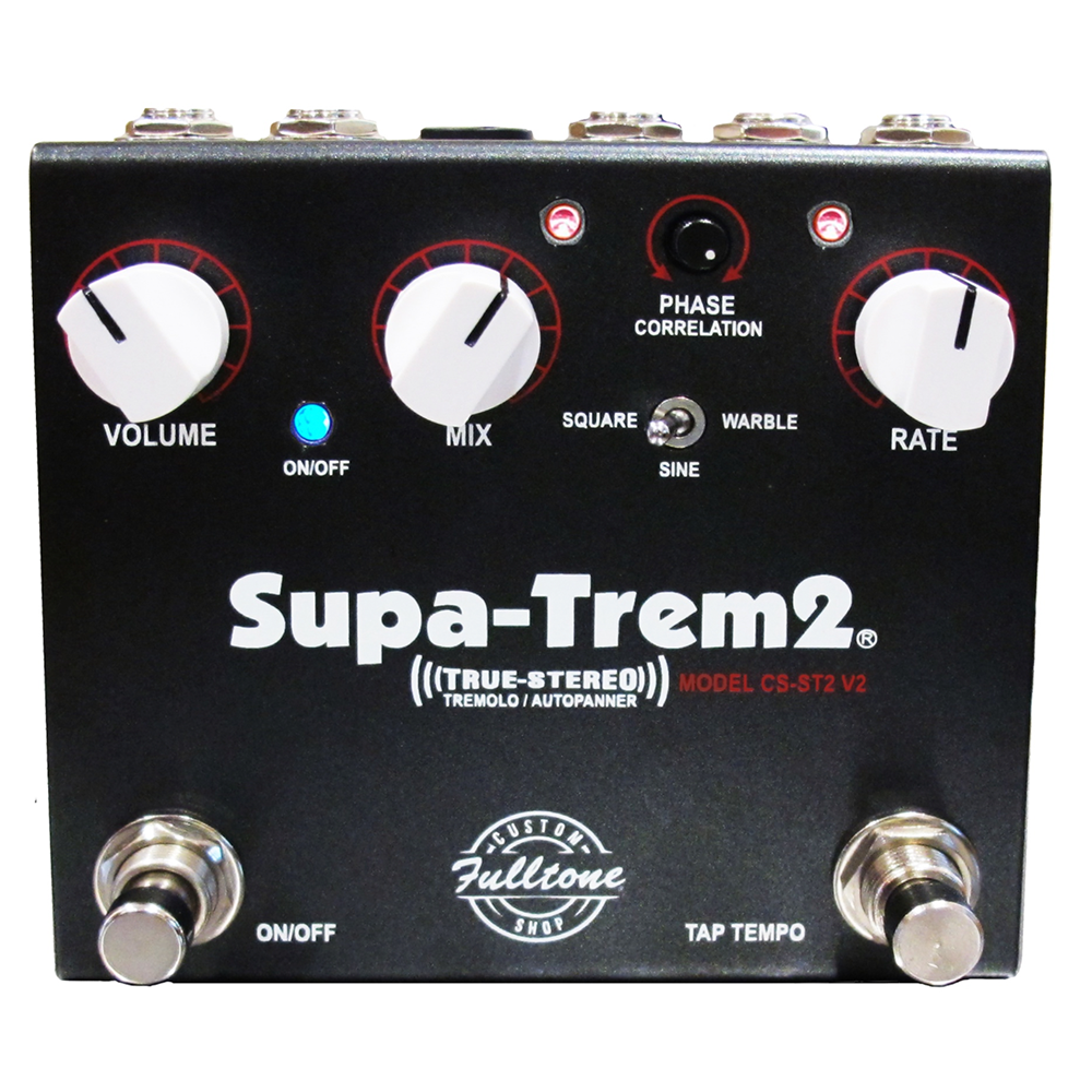 Front view of Fulltone NOS Custom Shop Supa-Trem2 v2