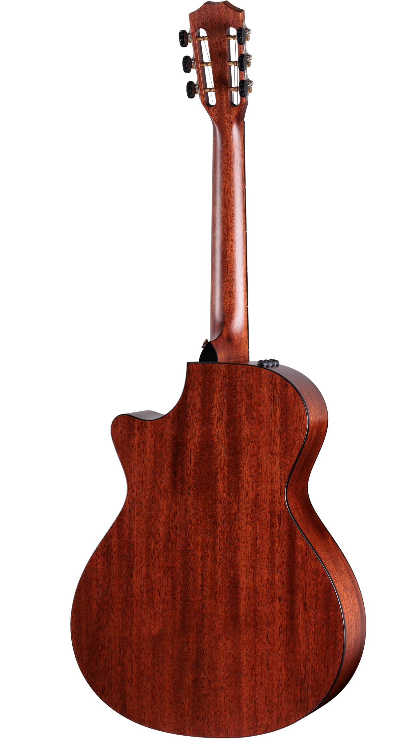 Back of Taylor 322ce 12-Fret V-class.