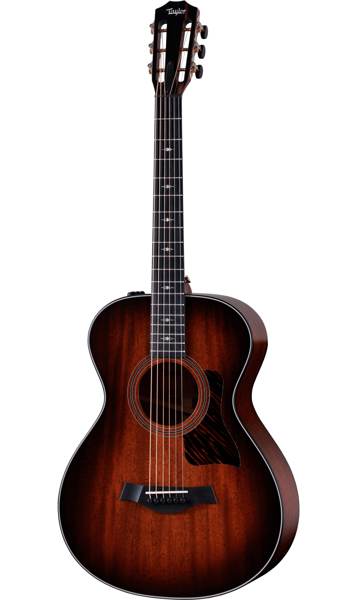 Full frontal of Taylor 322e 12-Fret.