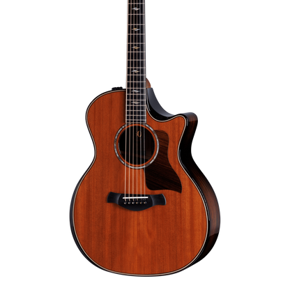 Front of Taylor 50th Anniversary 814ce Builder's Edition Sinker Redwood Top.