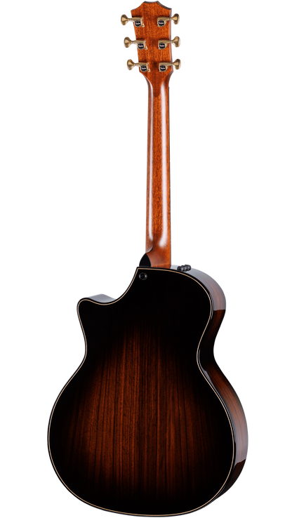 Back of Taylor 50th Anniversary 814ce Builder's Edition Sinker Redwood Top.