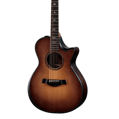 Front of Taylor Builders Edition 912ce WHB V-Class Bracing Wild Honey Burst.