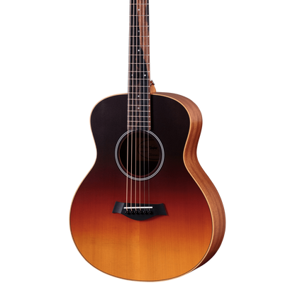 Front of Taylor GS Mini-e Sunset Fade Special Edition.