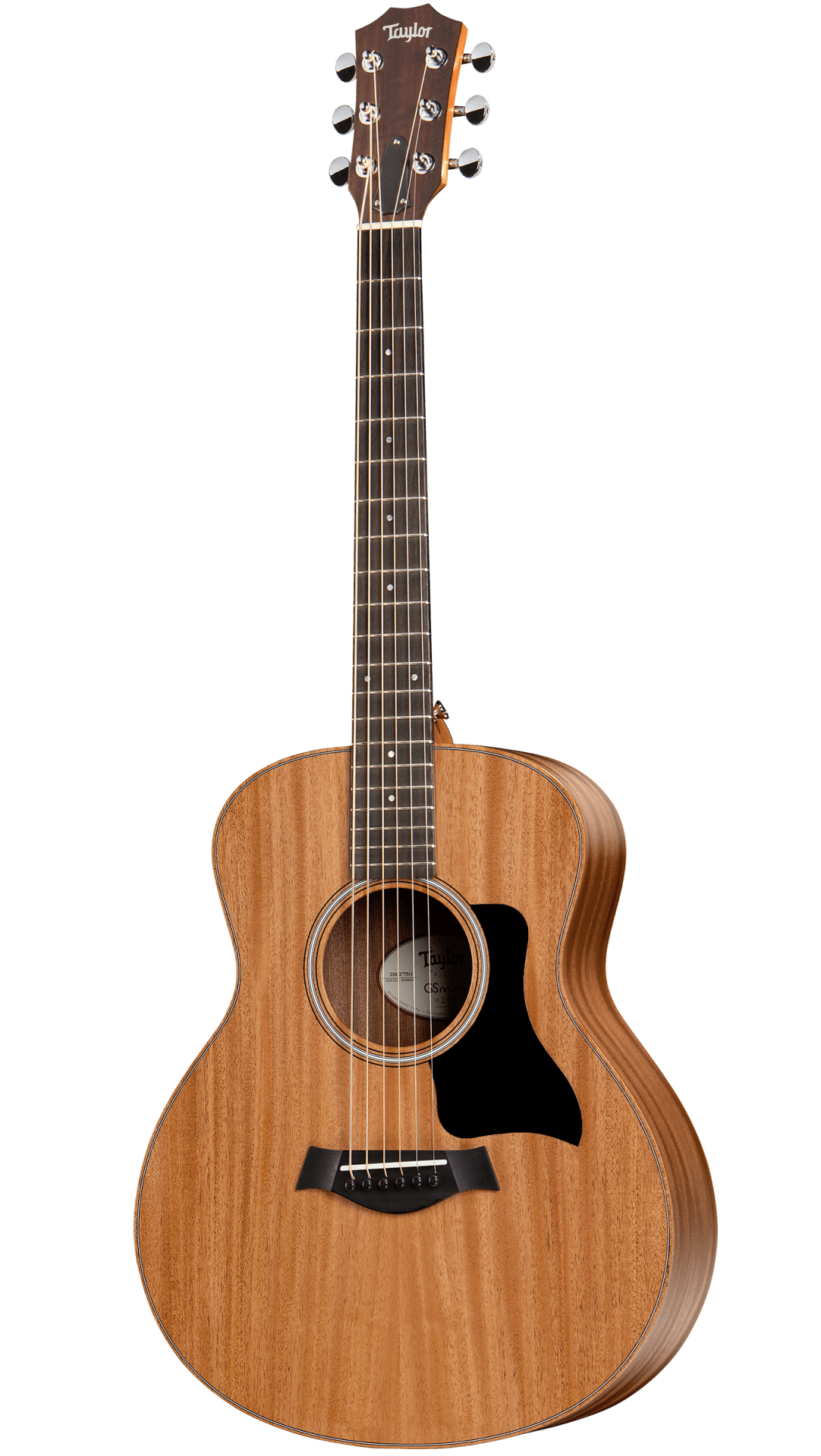 Full frontal of Taylor GS Mini Mahogany.