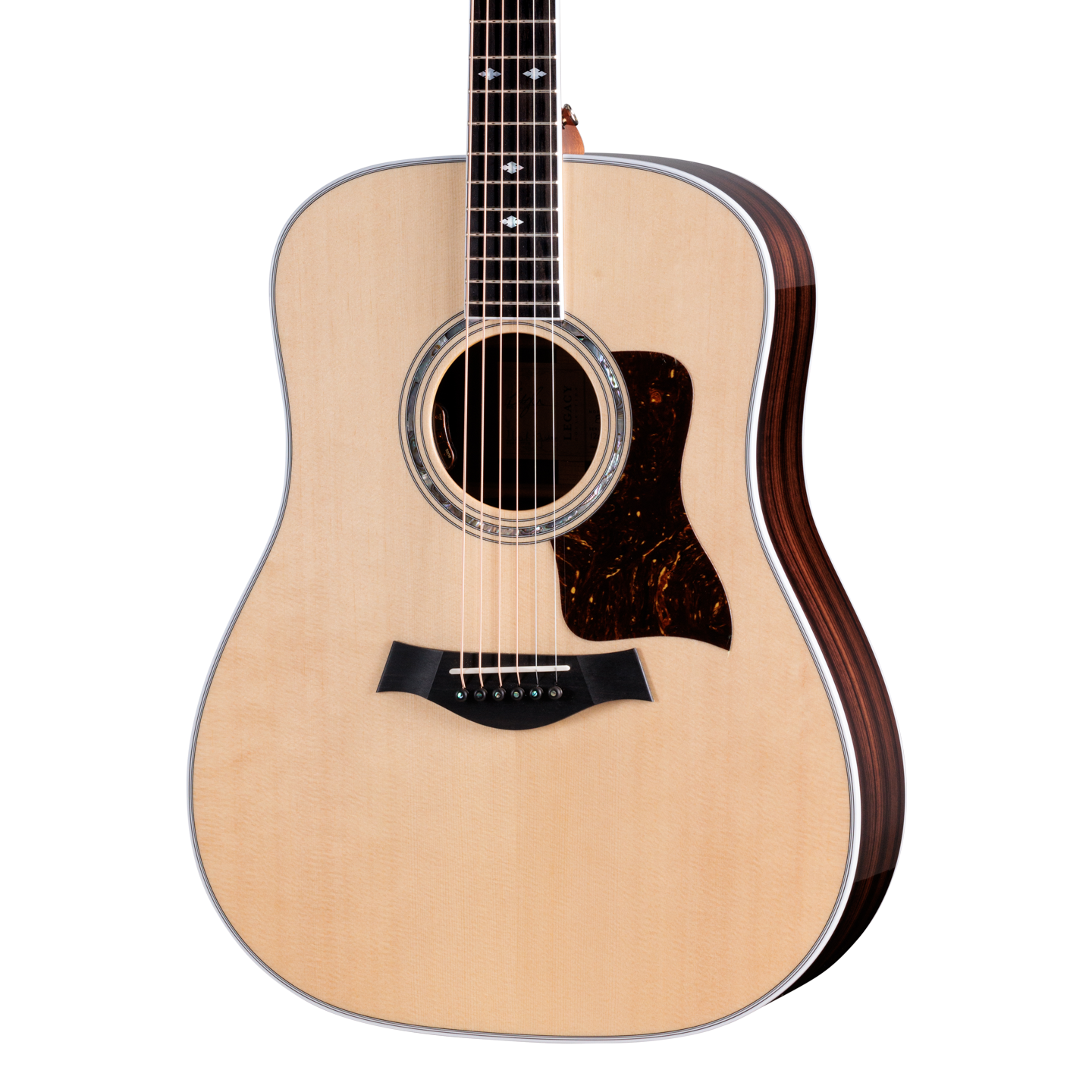 Front of Taylor Legacy 810e Natural.