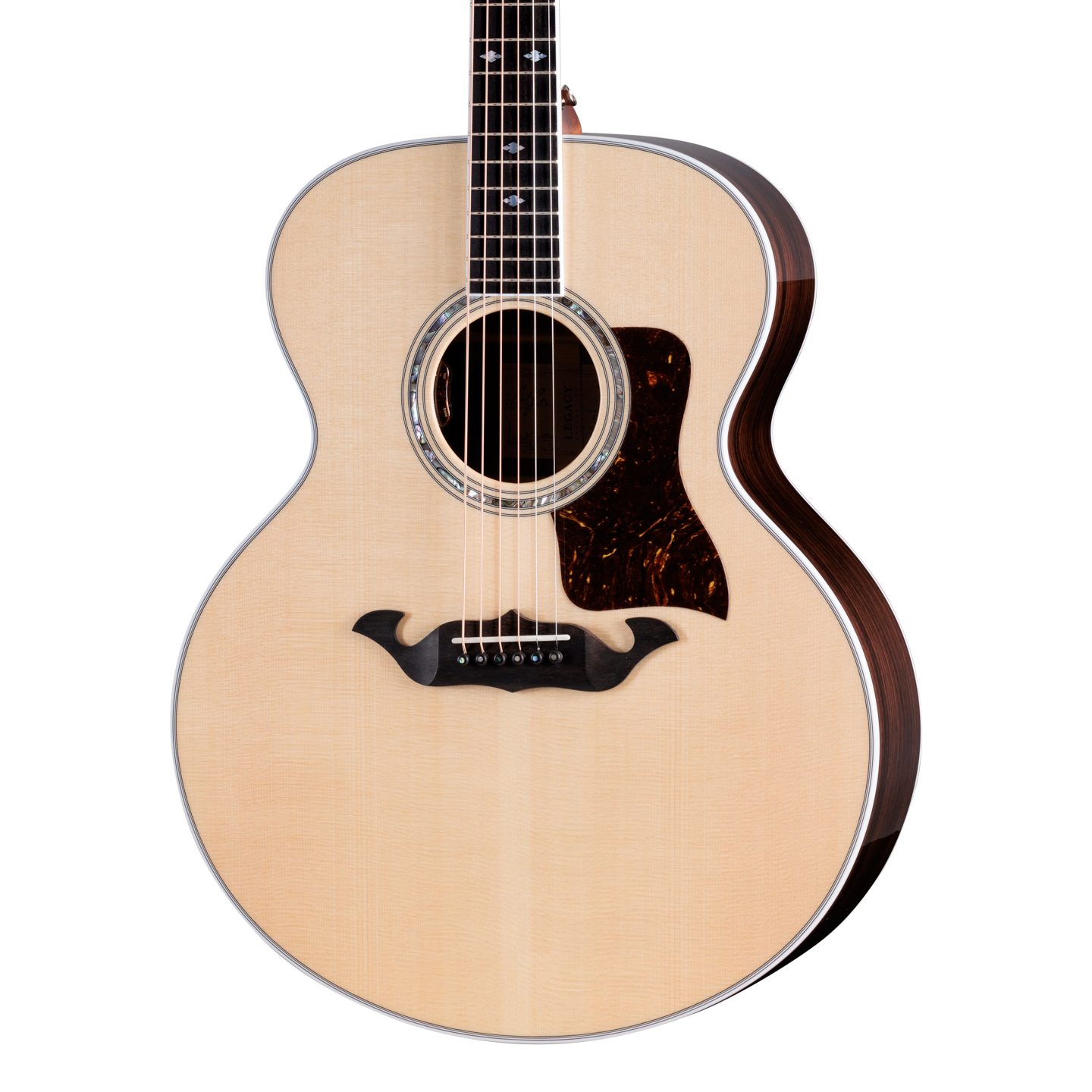 Front of Taylor Legacy 815e Natural.