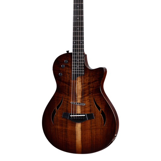 Front of Taylor T5z Classic Koa Shaded Edgeburst.