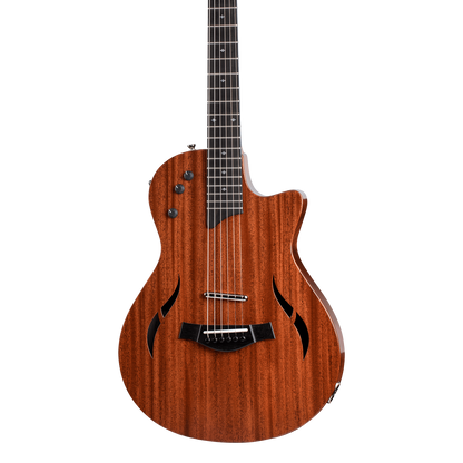 Front of Taylor T5z Classic Natural Neo-Tropical Mahogany.