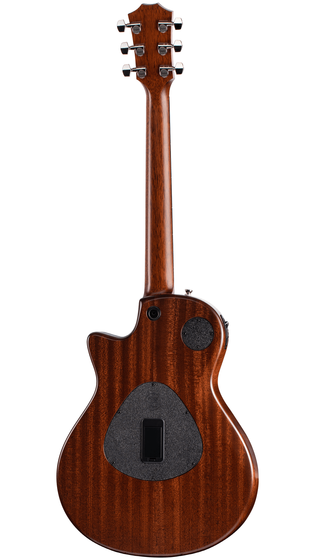 Back of Taylor T5z Classic Natural Neo-Tropical Mahogany.