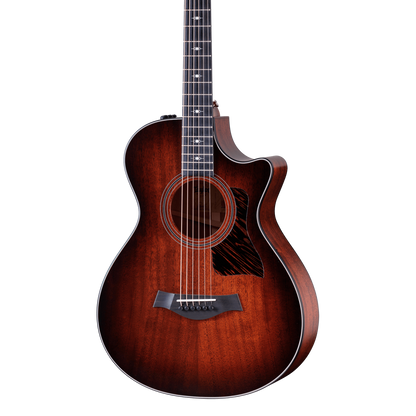 Front of Taylor 322ce 12-Fret V-class.