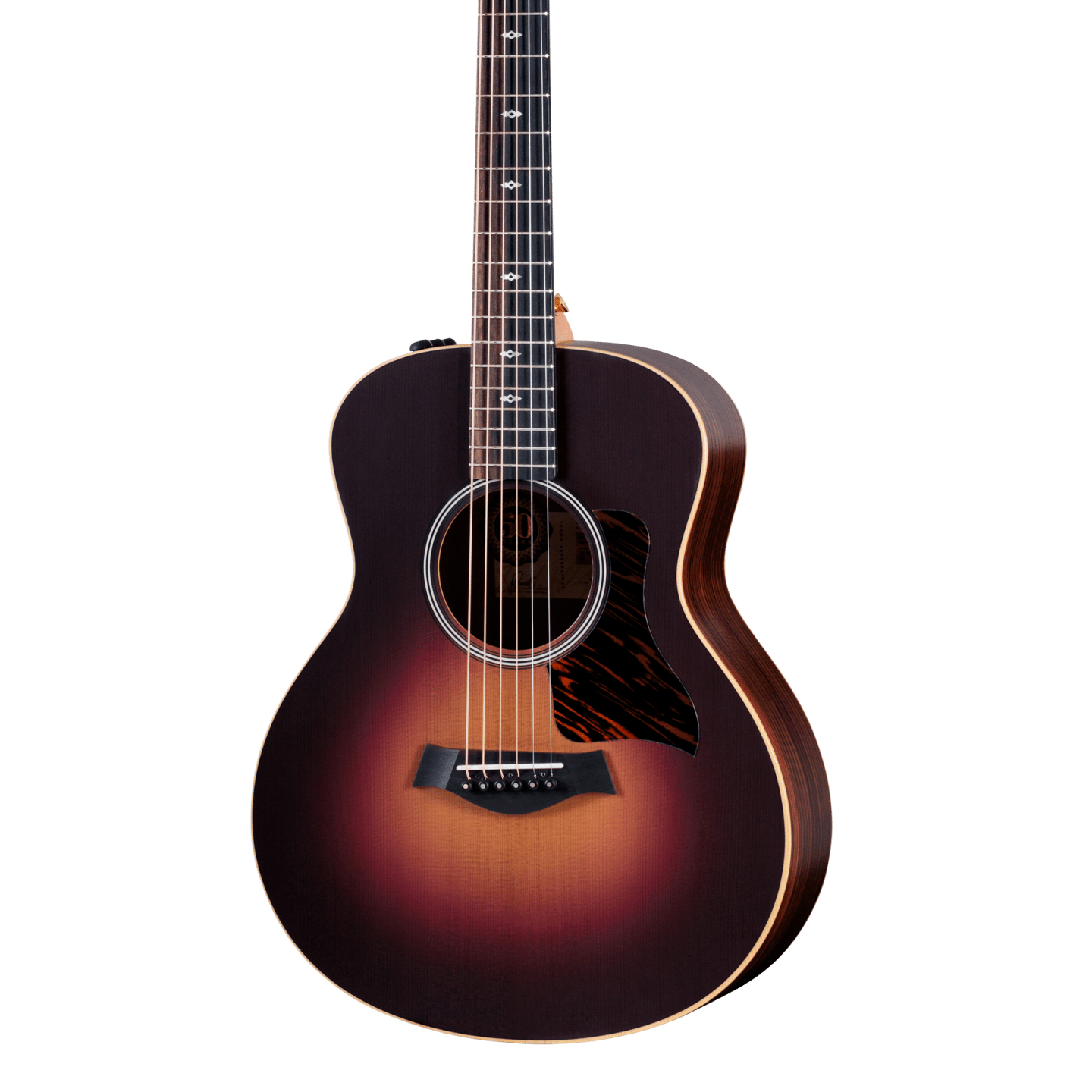 Front of Taylor 50th Anniversary GS Mini-e Rosewood.