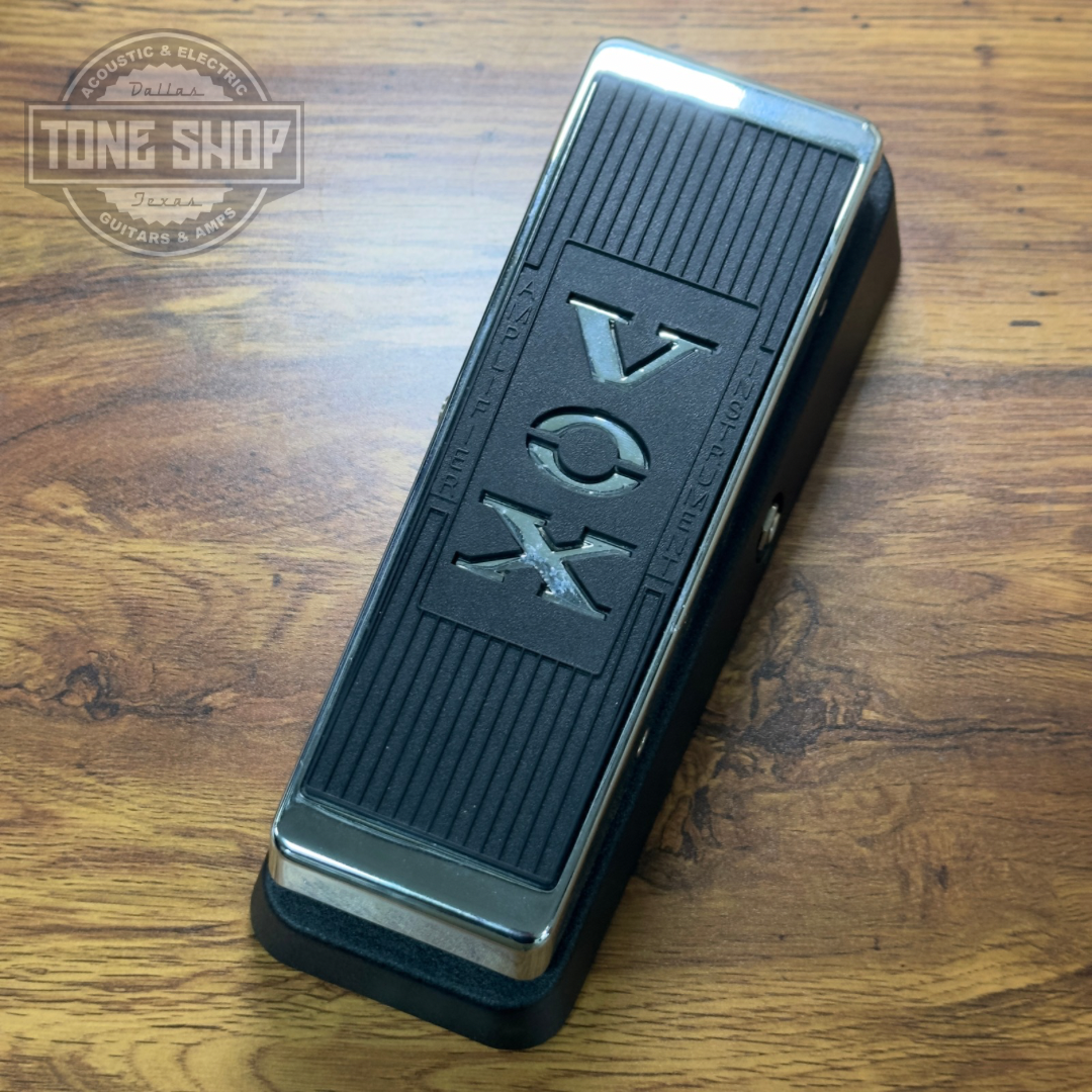 Top of Used Vox V847-A Wah Pedal.