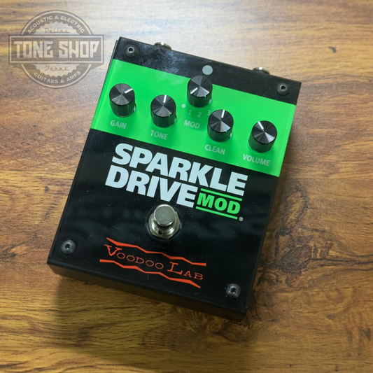 Top of Used Voodoo Lab Sparkle Drive Mod w/box.