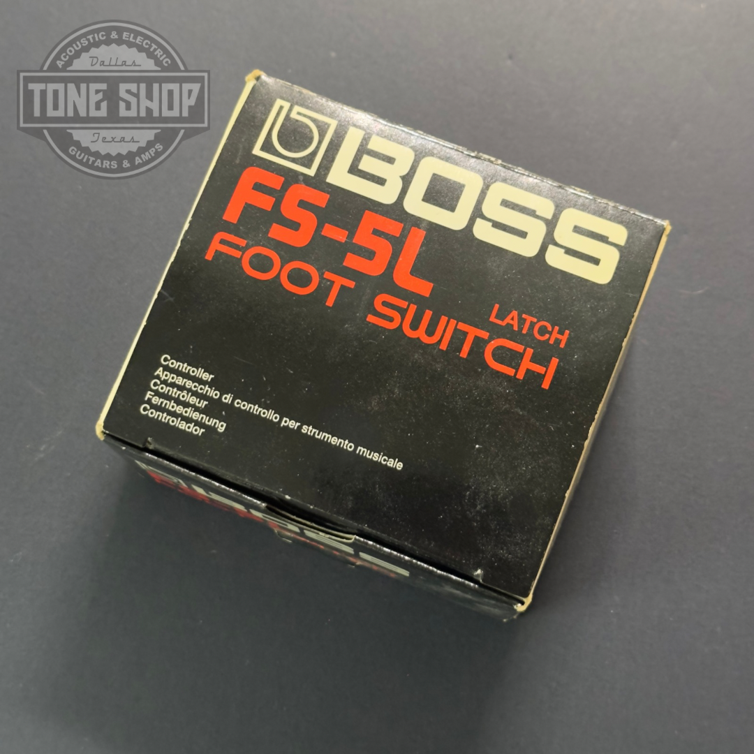 Box for Used Boss FS-5L Foot Switch.