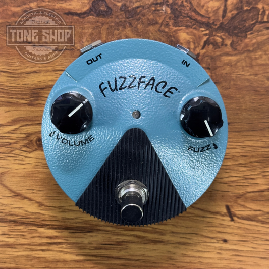 Top of Used Dunlop FFM3 Jimi Hendrix Mini Fuzz.