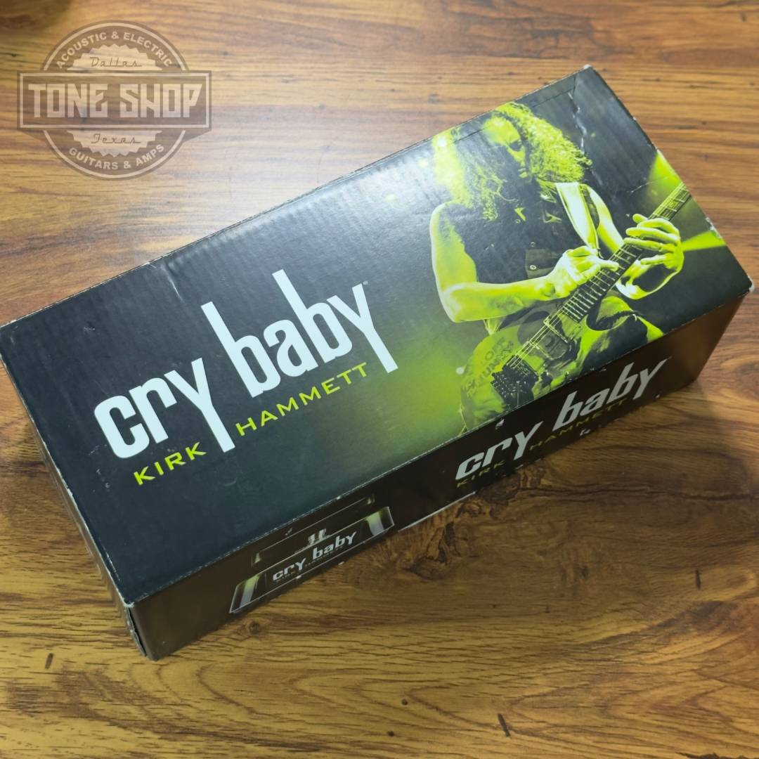 Box for Used Dunlop Crybaby Kirk Hammet Wah.