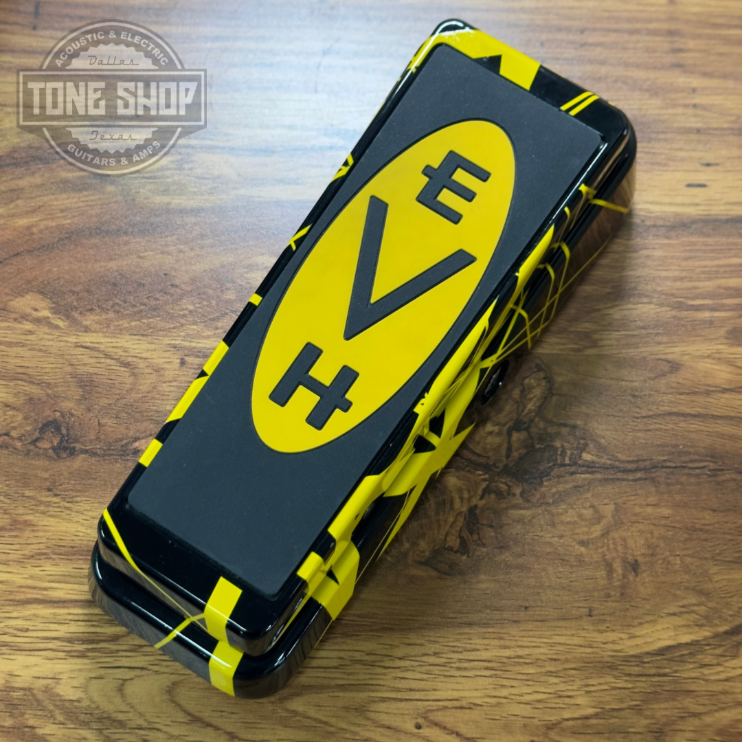 Top of Used Dunlop EVH95 Signature Wah.