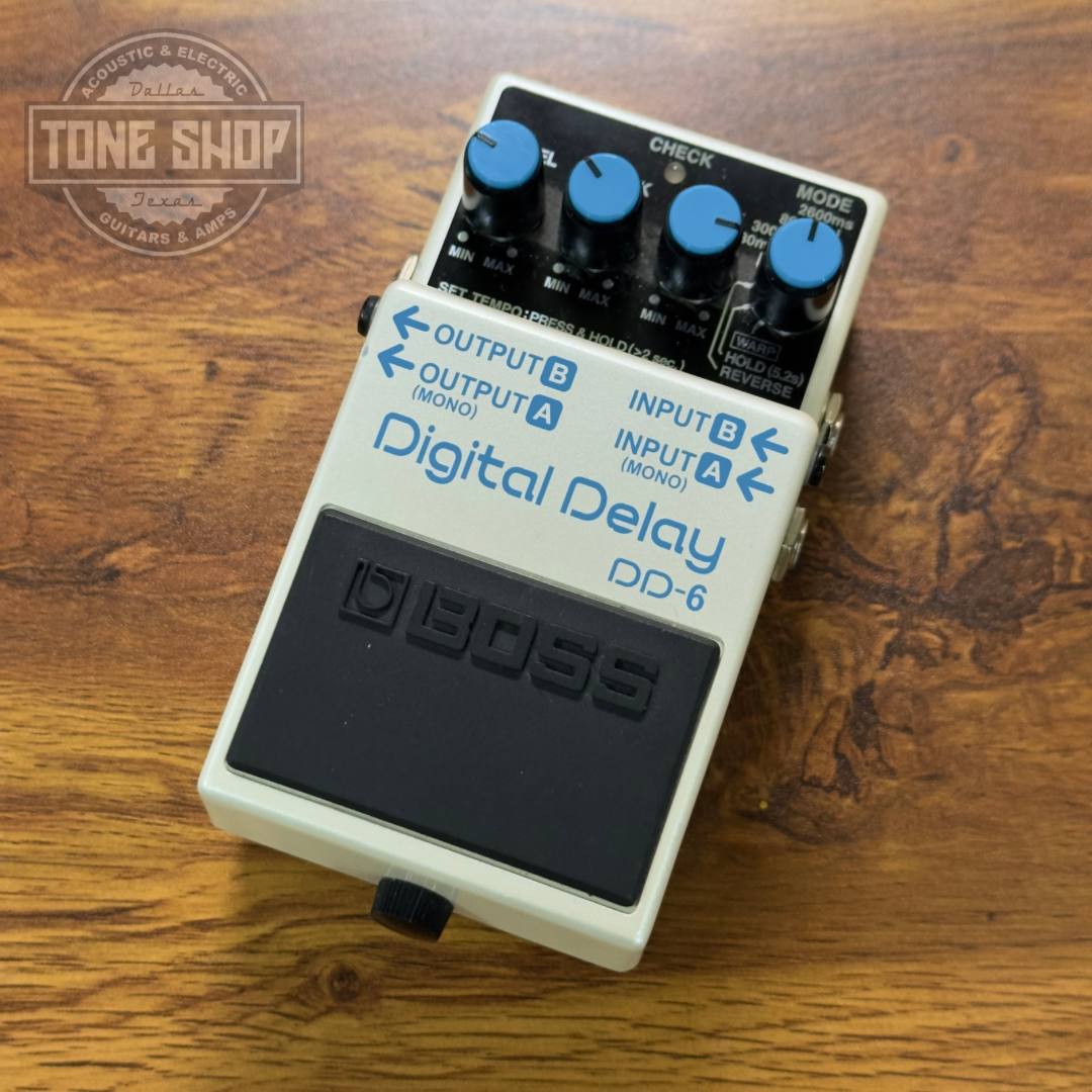 Top of Used Boss DD-6.