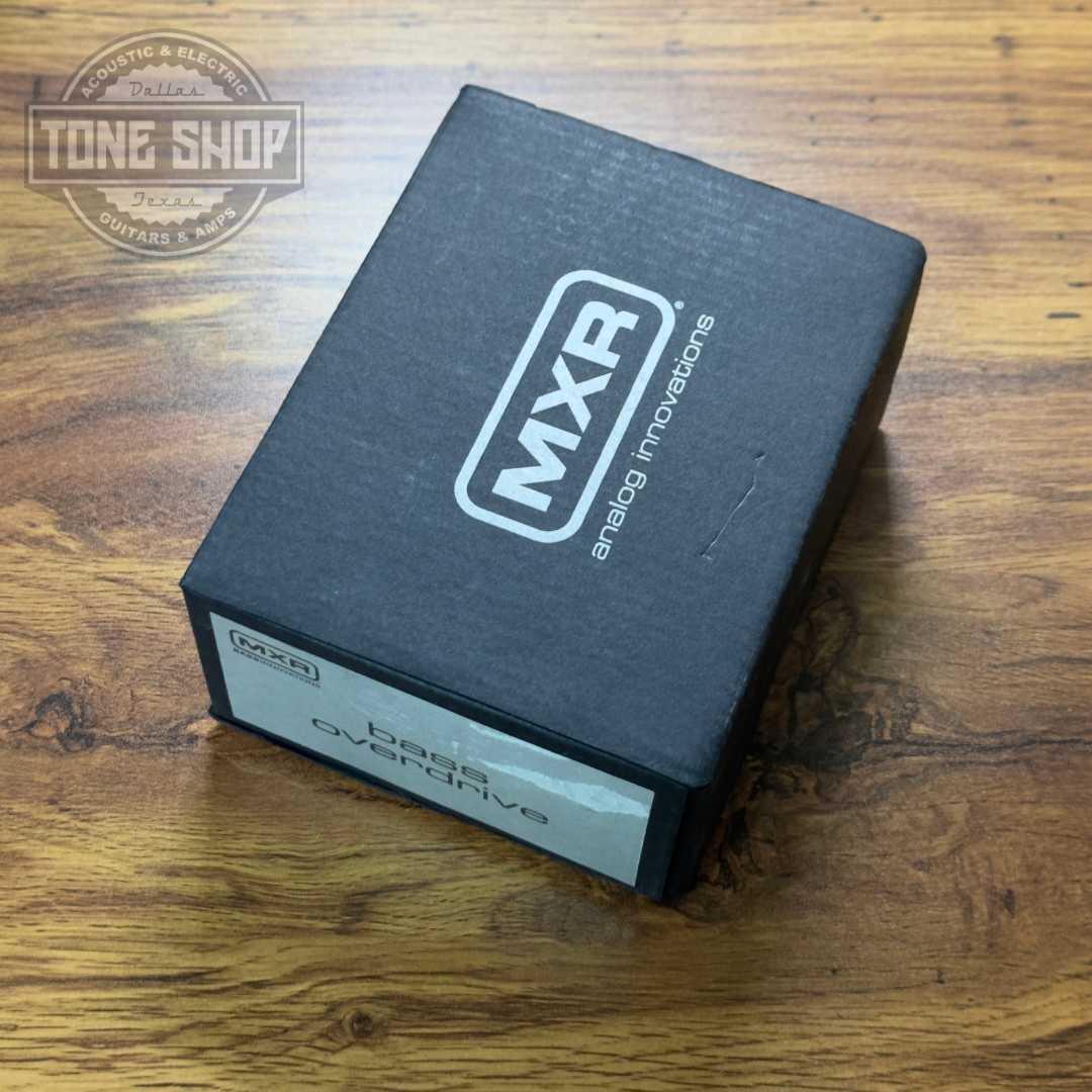 Box for Used MXR M89 Bass Overdrive w/box.